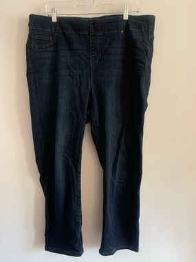 LIVERPOOL Womens Dark BlueStraight Jeans